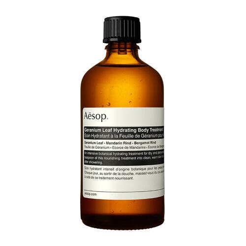 Aesop ģerānijas lapu mitrinošs ķermeņa kopšanas līdzeklis 100 ml