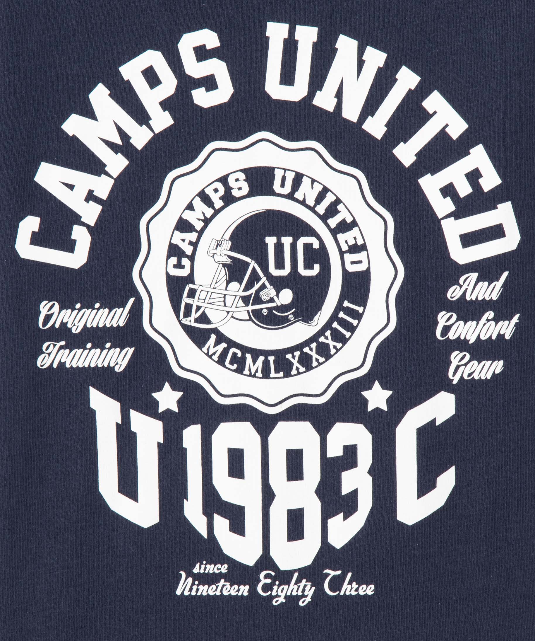 Tee-shirt Garçon avec inscription XXL sur le buste - Camps ... bleu | GEMO