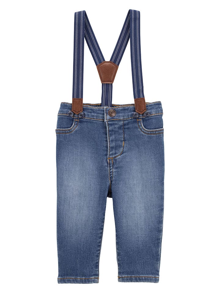 OshKosh Latzjeans in Blau günstig kaufen