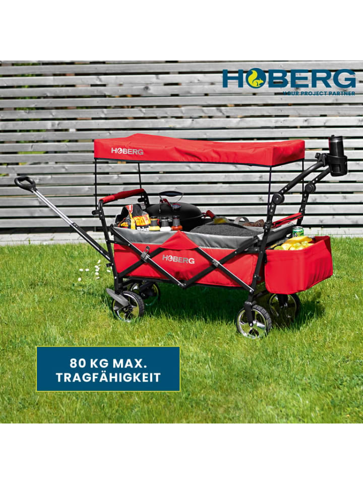 HOBERG Faltbarer Bollerwagen 