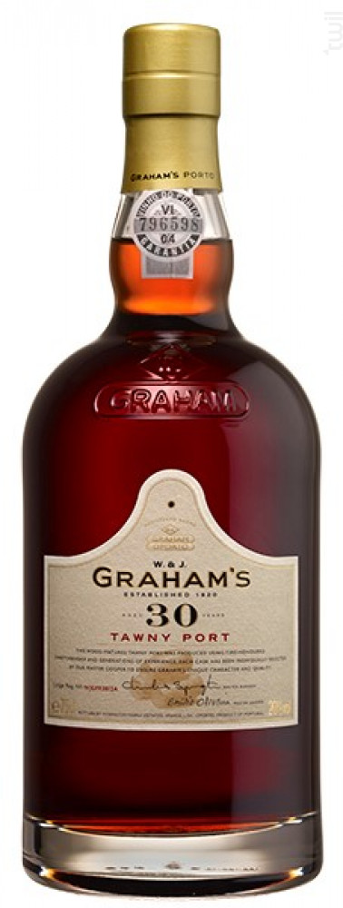Graham's 30 Ans Graham's Vin Rouge●Porto DOC Non millésimé 75cl