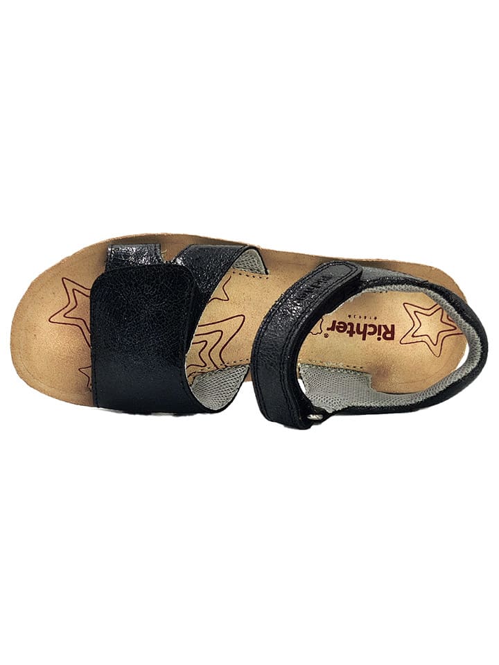 Richter Shoes Sandalen in Schwarz günstig kaufen