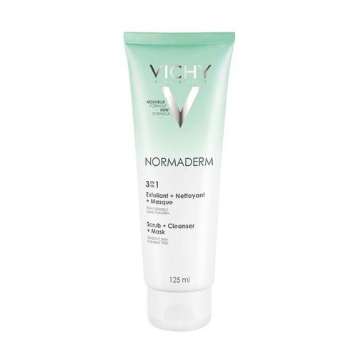 Vichy Normaderm Κρεμώδης μάσκα 3 σε 1 125 ml