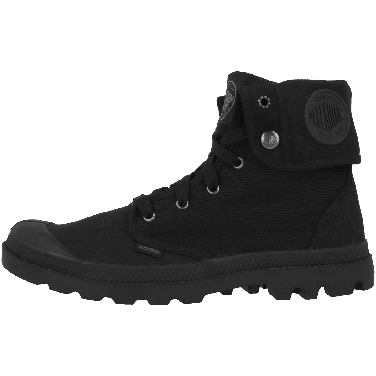 Palladium Baggy Schnürboots schwarz