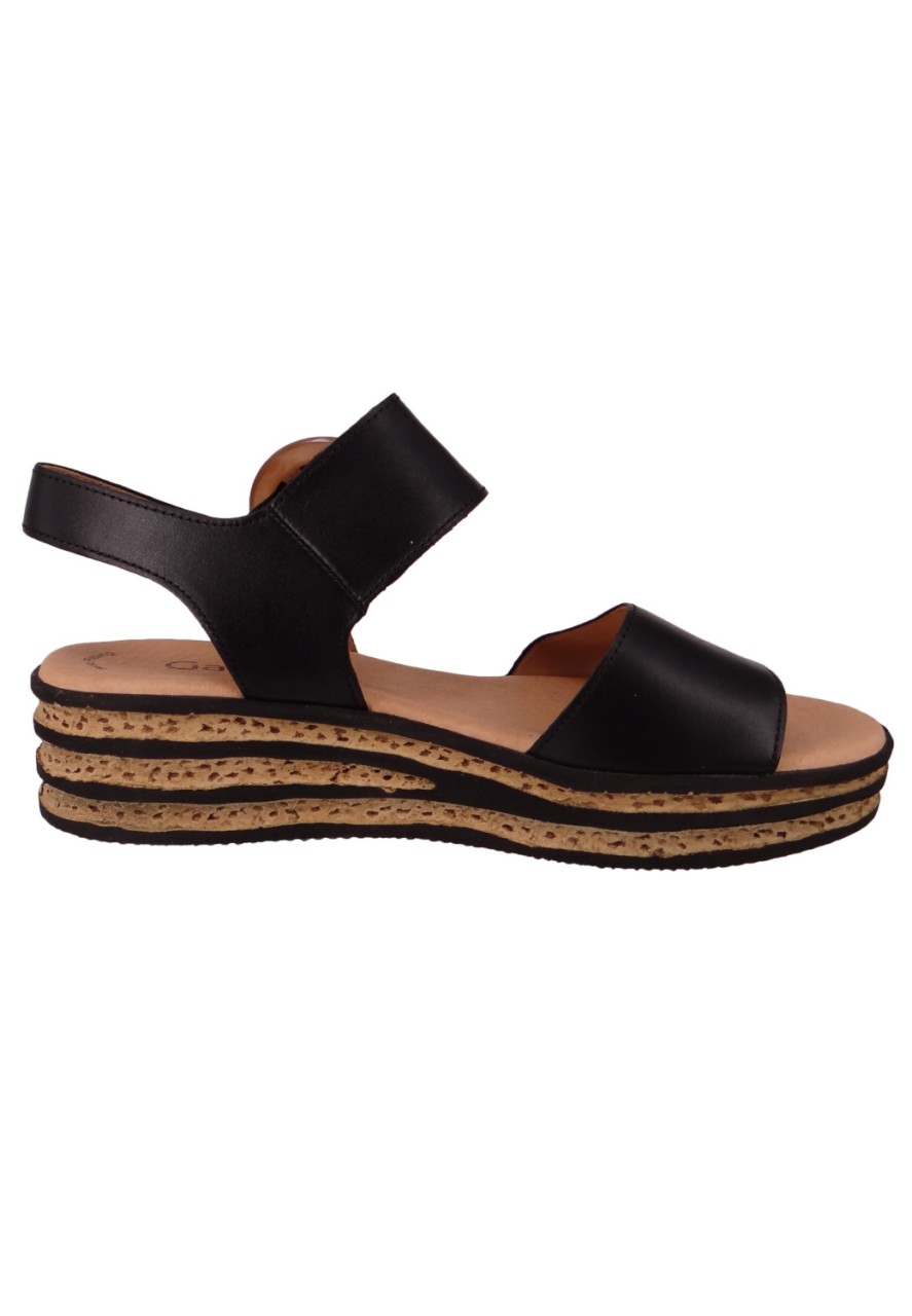 GABOR Klassische Sandalen schwarz Fashion 24