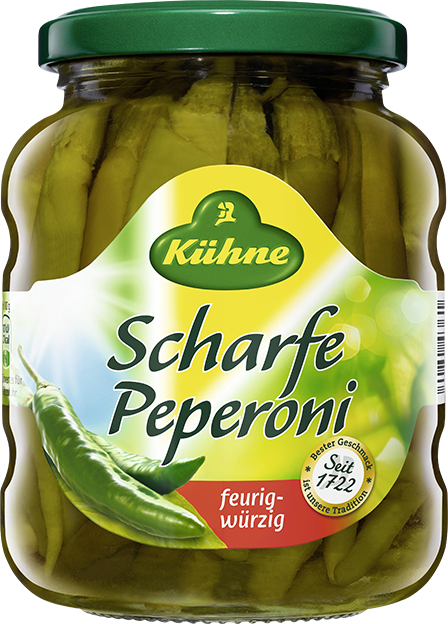 Kühne Peperoni scharf
