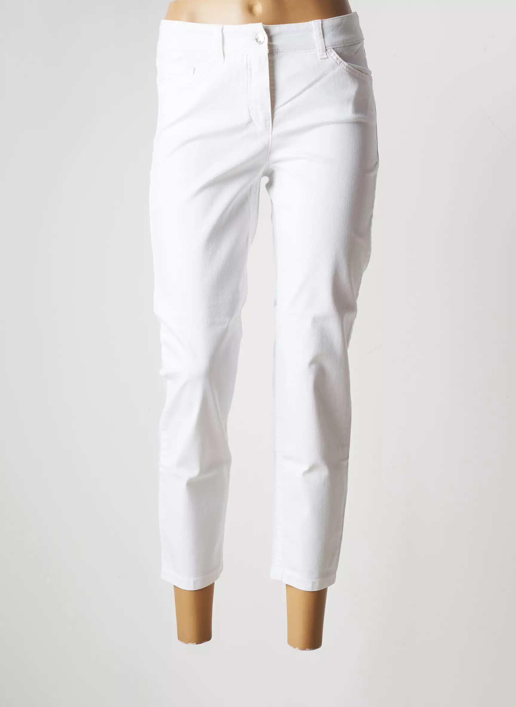Gerry Weber Pantalon7 8 Femme couleur blanc