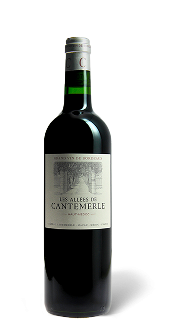 Bordeaux Les Allées de Cantemerle Second vin du Château Cantemerle Haut-Médoc  2016  75 cl - Rouge