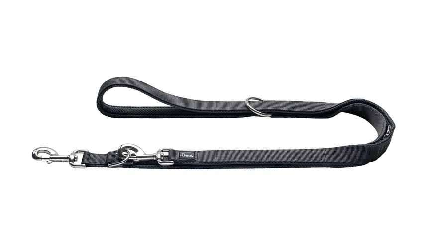 Hunter Divo Verstellbare Führleine 25/300 grau/grau