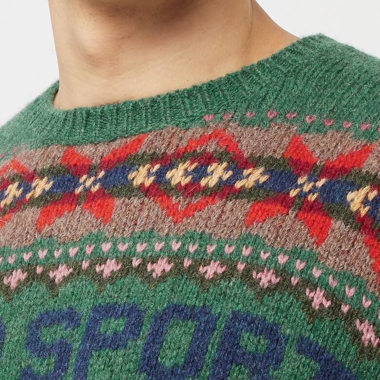 Polo Ralph Lauren Long Sleeve Pullover green multi