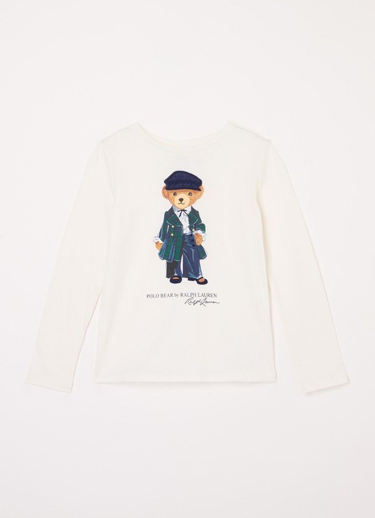 Ralph Lauren long-sleeved shirt with logo print