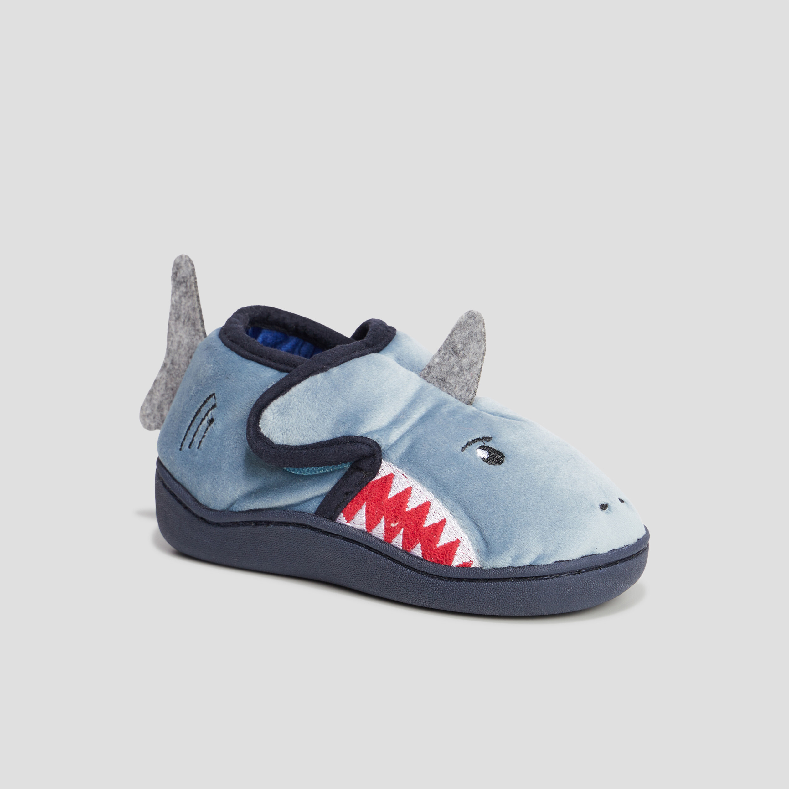 Chaussons sans gêne gris garçon | La Halle
