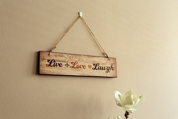 MyFlair Holzschild 