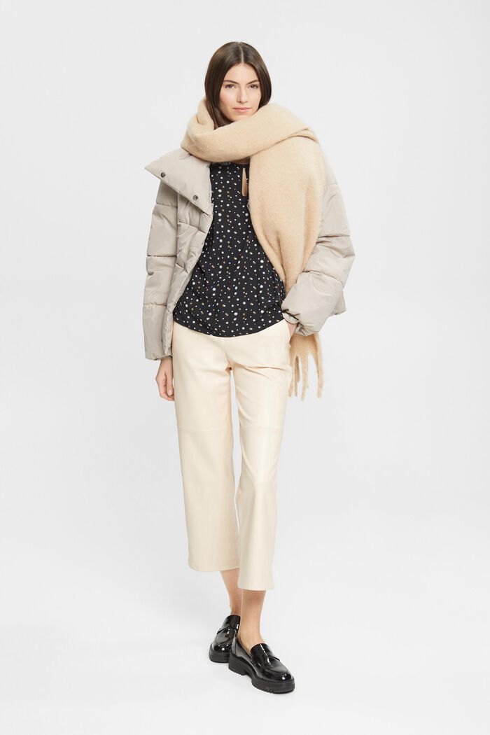 Gepunktete Bluse, LENZING™ ECOVERO™
