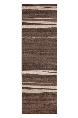 Läufer Läufer Flurläufer Modern für Vorzimmer, Küche - Braun, Mazovia, 70 x 100 cm, Kurzflor, Meterware, Höhe 10 mm, Kurzflor - niedrige Florhöhe