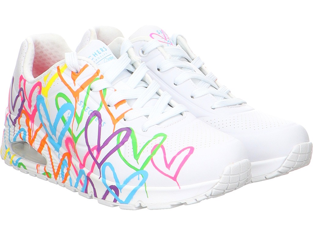 SKECHERS USA DEUTSCHLAND Freizeit Schnürer weiss
