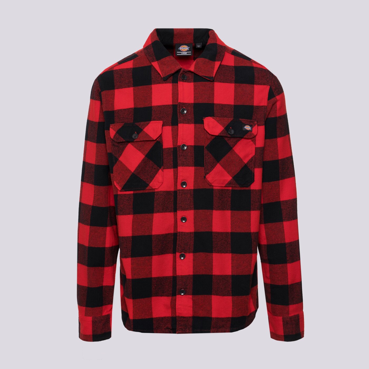 DICKIES HEMD NEW SACRAMENTO SHIRT Rot