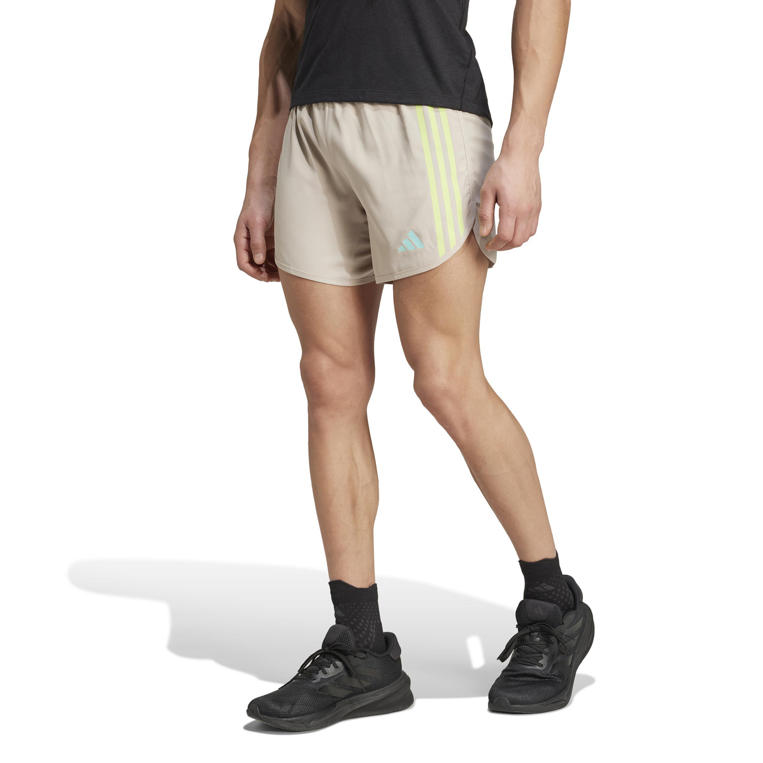 Own The Run 3S Laufshorts Herren - Beige