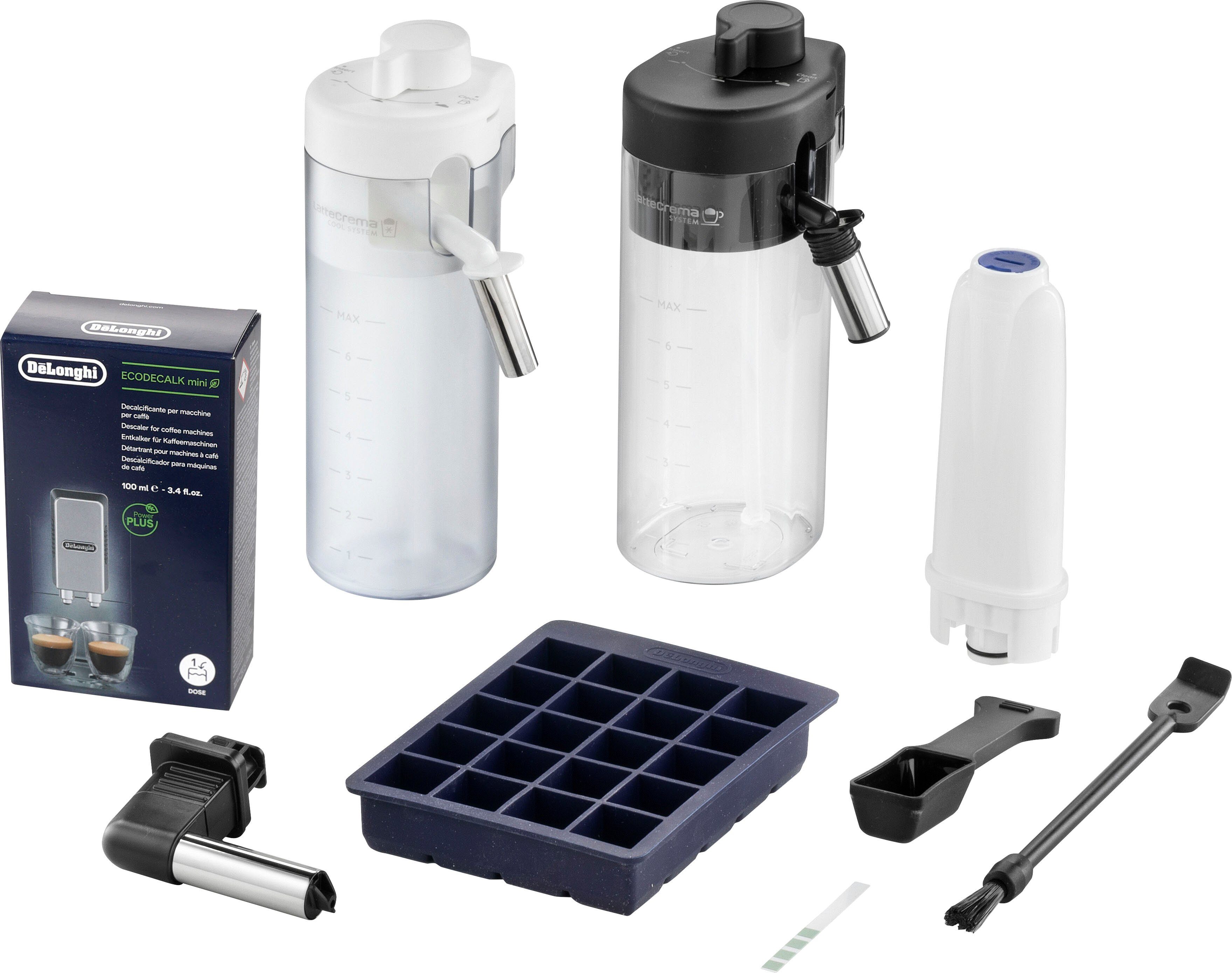De'Longhi Kaffeevollautomat Eletta Explore ECAM 450.55 G, Grau, inkl. Pflegeset im Wert von € 31,99 UVP