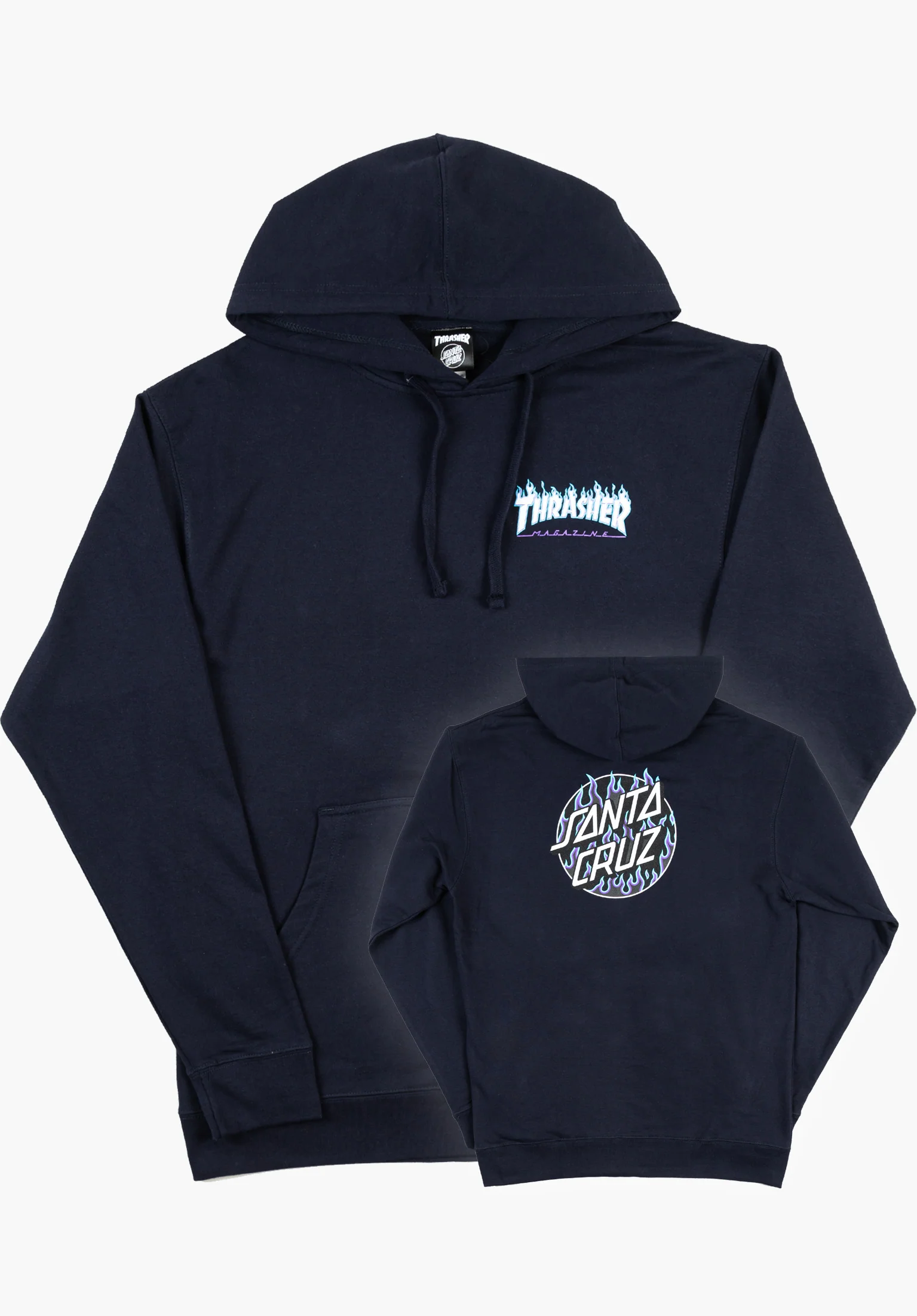 Thrasher Flame Dot Girl Hooded