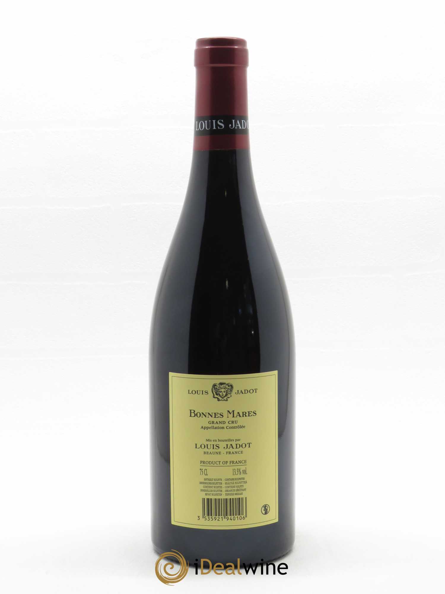 Bonnes-Mares Grand Cru Louis Jadot  2020 - Lot de 1 Bouteille