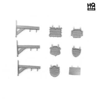 HQ Resin - Outdoor Signs and Boards Basing Kit