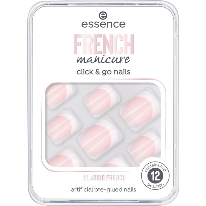 French Manicure Click & Go Nails