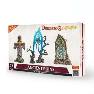 Dungeons & Lasers - Ancient Ruins Scatter Terrain