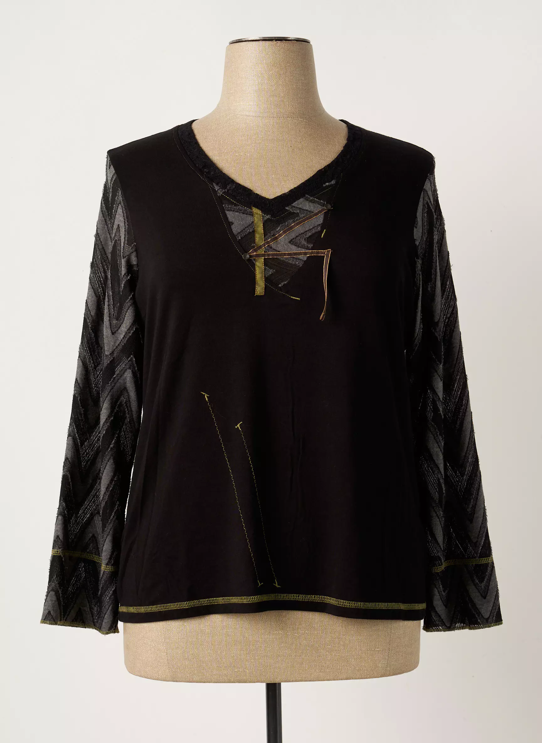 Pause Cafe Tops Femme couleur noir