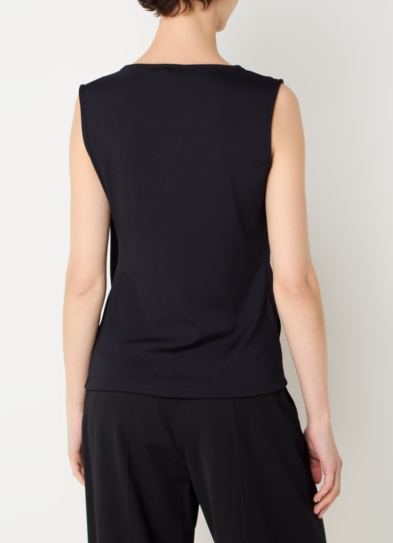 Phase Eight Sutton Drape top with rib structure