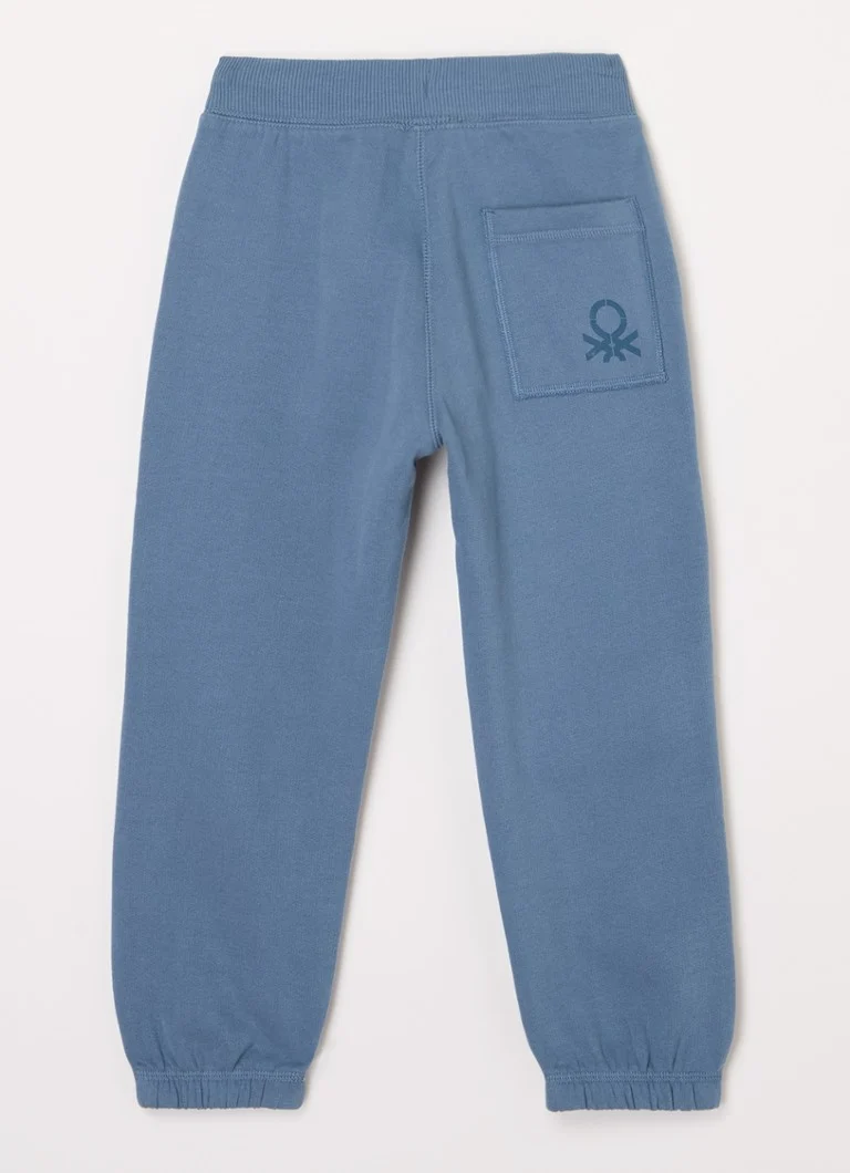 Pantaloni de trening Benetton slim fit cu șnur de strângere