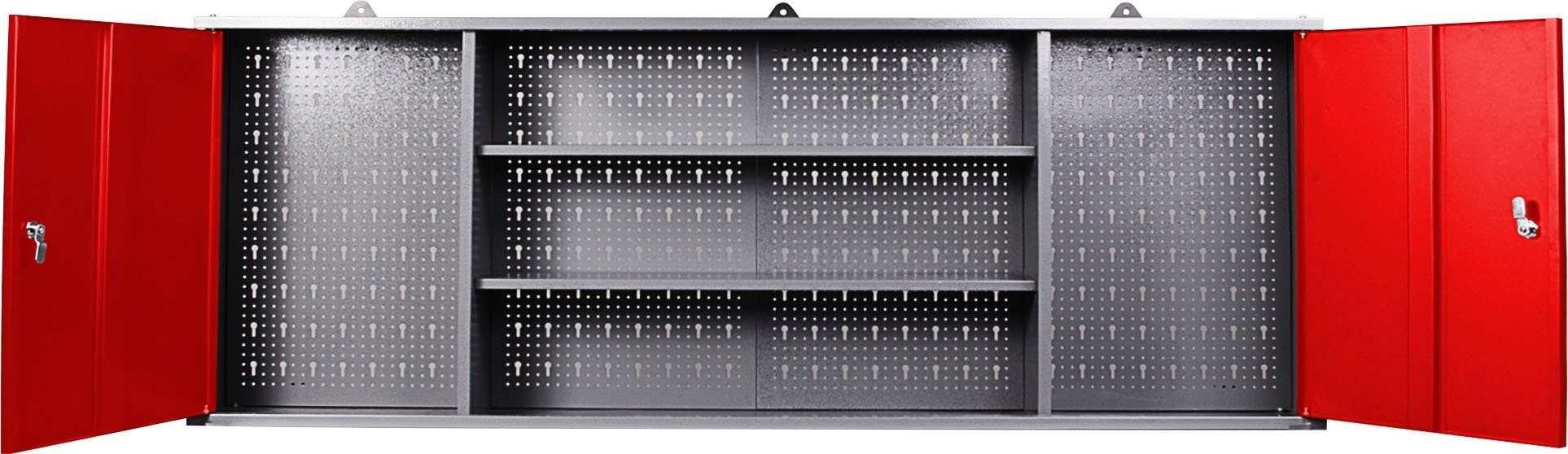 ONDIS24 Werkstatt-Set Konny, 160 cm, höhenverstellbar, inkl. Hakenset
