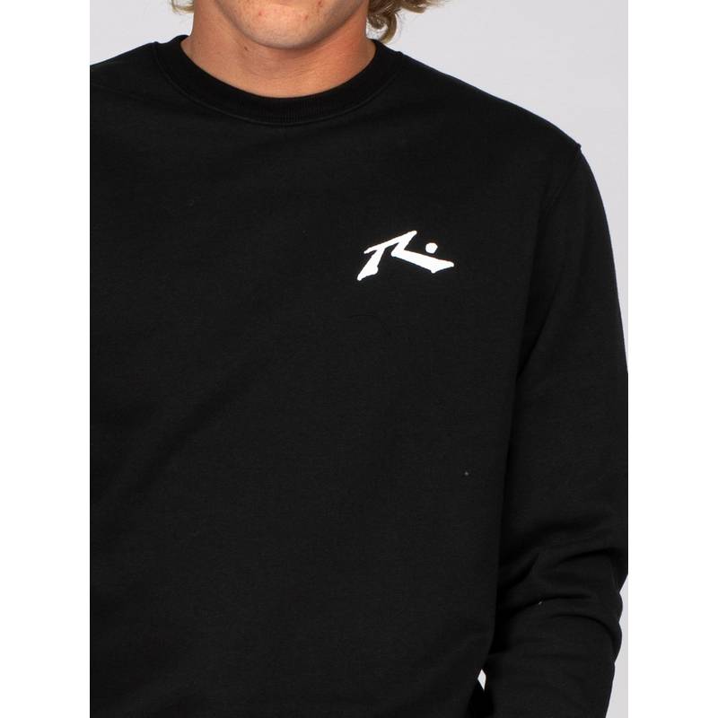 RUSTY ONE HIT WONDER CREW FLEECE Rundhalspullover Herren