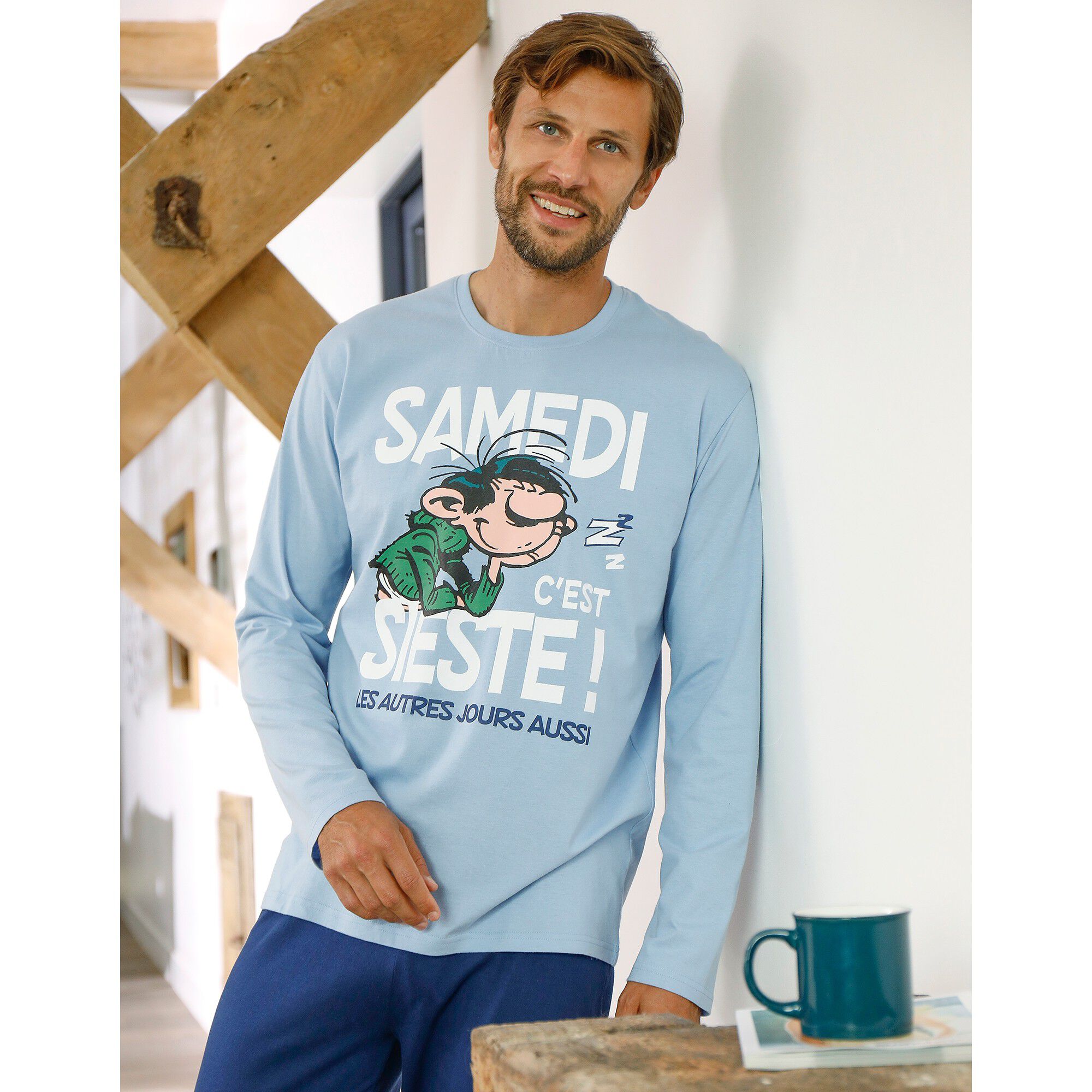 Pyjama pantalon Gaston Lagaffe