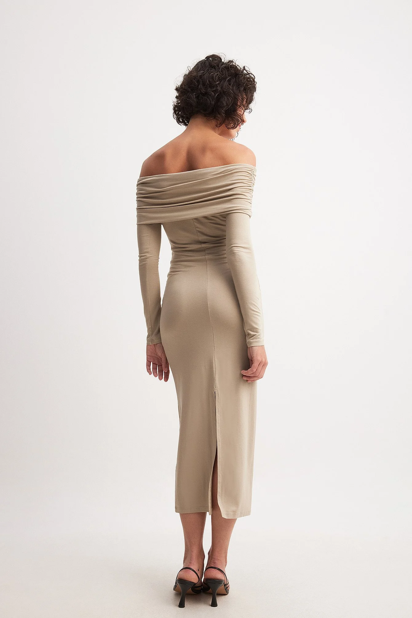 Soft Line Midi Dress