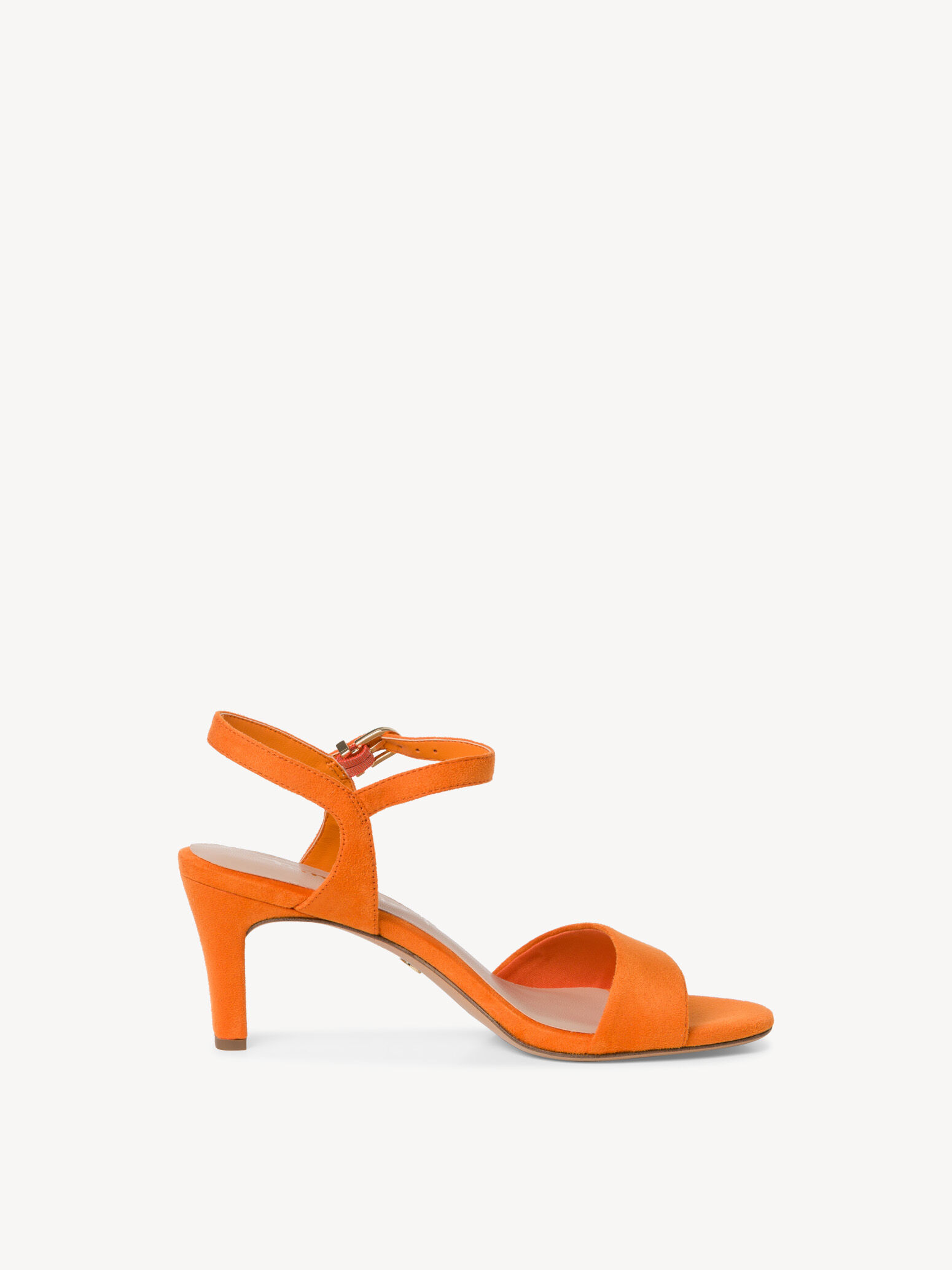 Sandale à talon - orange