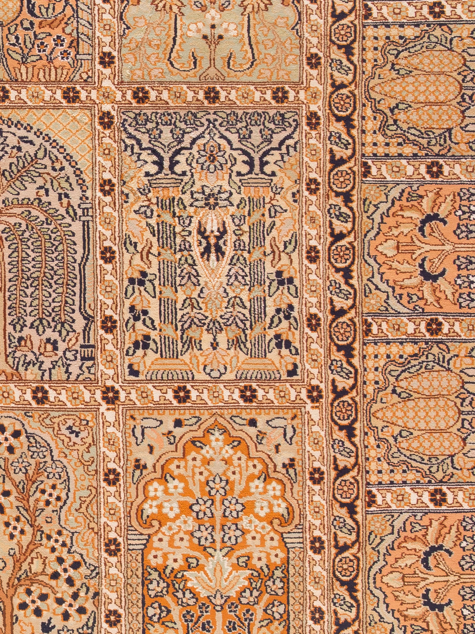 Kaschmir Seide 18/18 ca. 170 x 252 cm, Unikat / Einzelstück