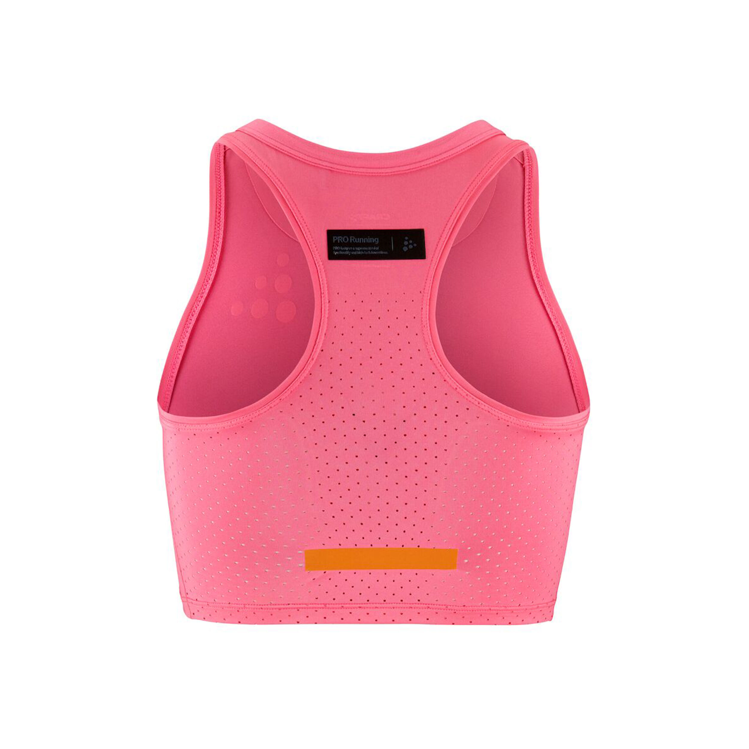 Pro Hypervent Cropped 2 Laufshirt Damen - Pink