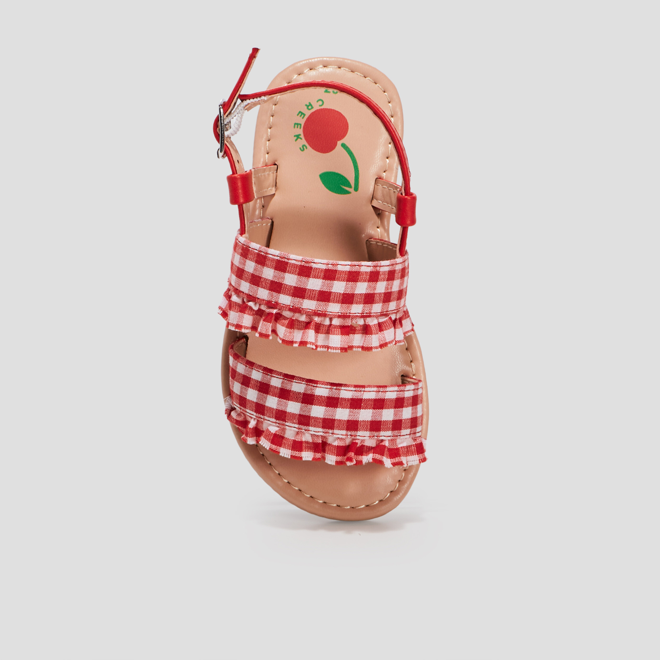 Sandales Creeks rouge fille | La Halle