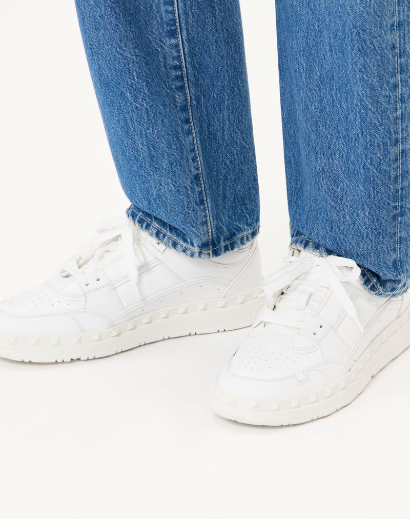 Baskets basses Freedots en cuir de veau