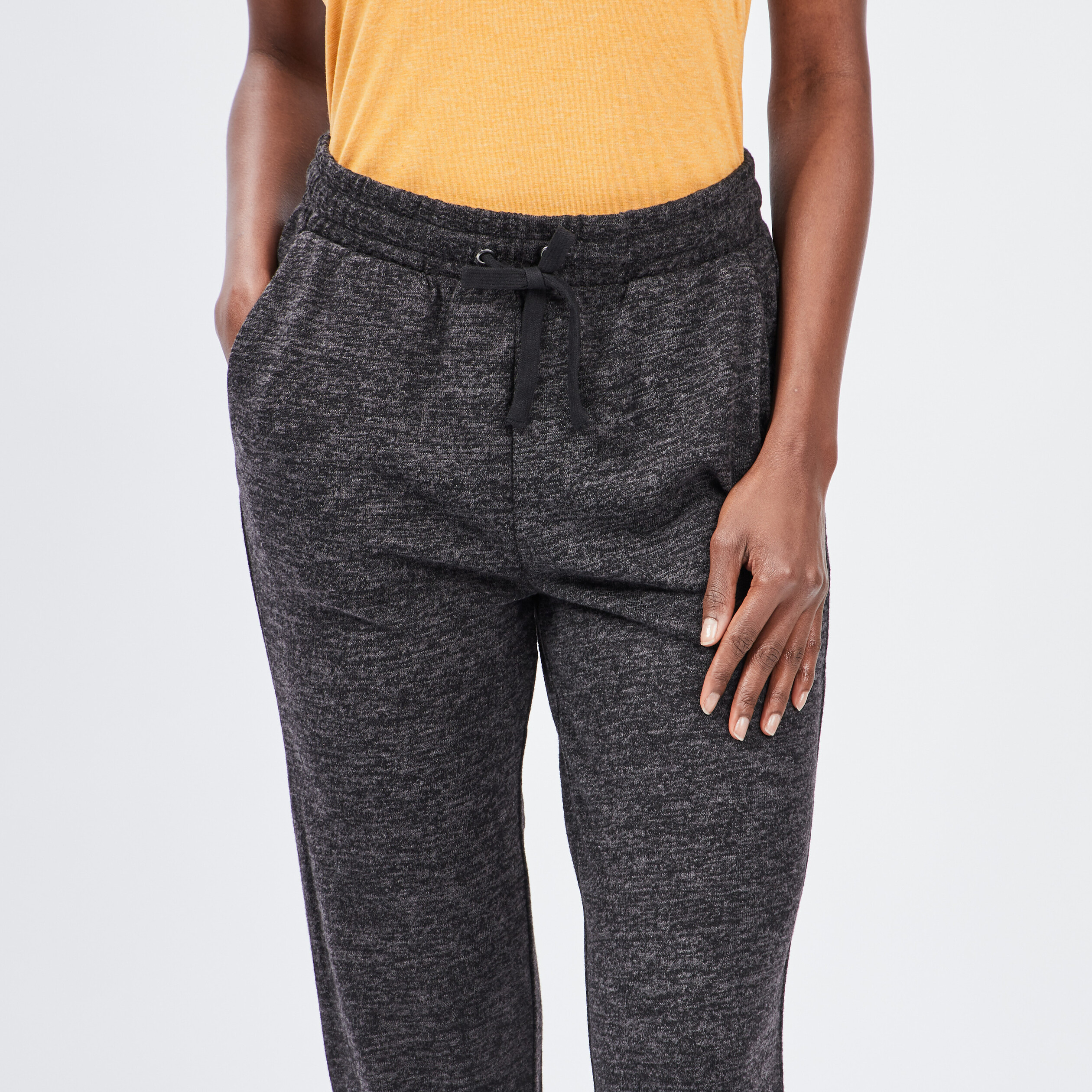 Pantalon jogging 7 8ème gris foncé femme | La Halle