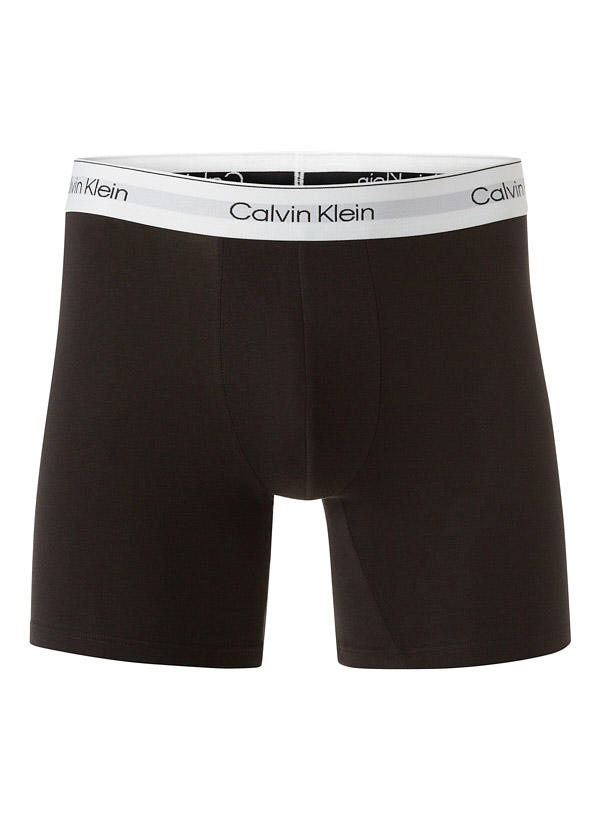 Calvin Klein Underwear, Trunks, Baumwoll-Stretch, weiß-schwarz-grau