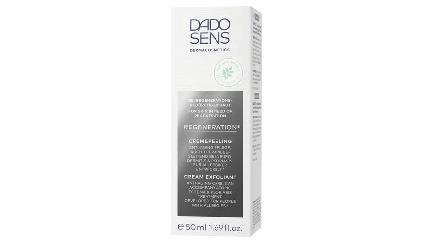 DADO SENS REGEERATION E Cremepeeling - bei regenerationsbedürftiger Haut 50 ml