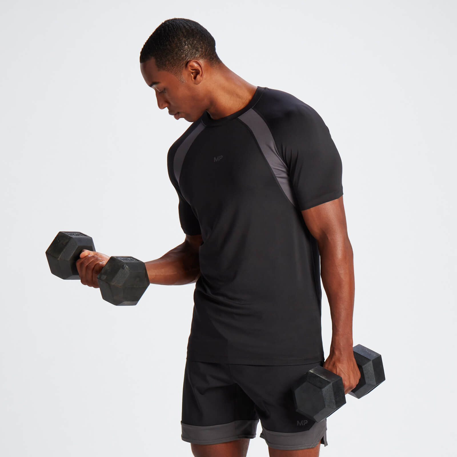 T-shirt MP Tempo pour hommes – Noir