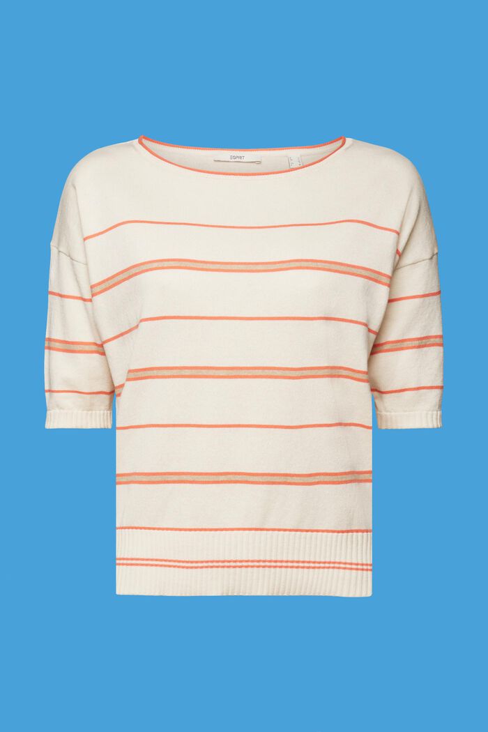 Kurzarmpullover, 100 % Baumwolle