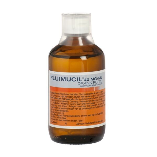 Fluimucil Forte szájon át szedhető oldatos gyógyszer - 200ml