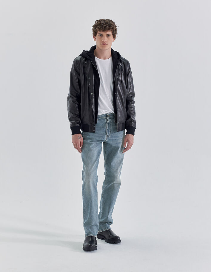 Jean REGULAR indigo Serge Homme