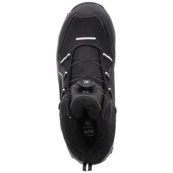 Run Lifewear Schnür Boots in schwarz