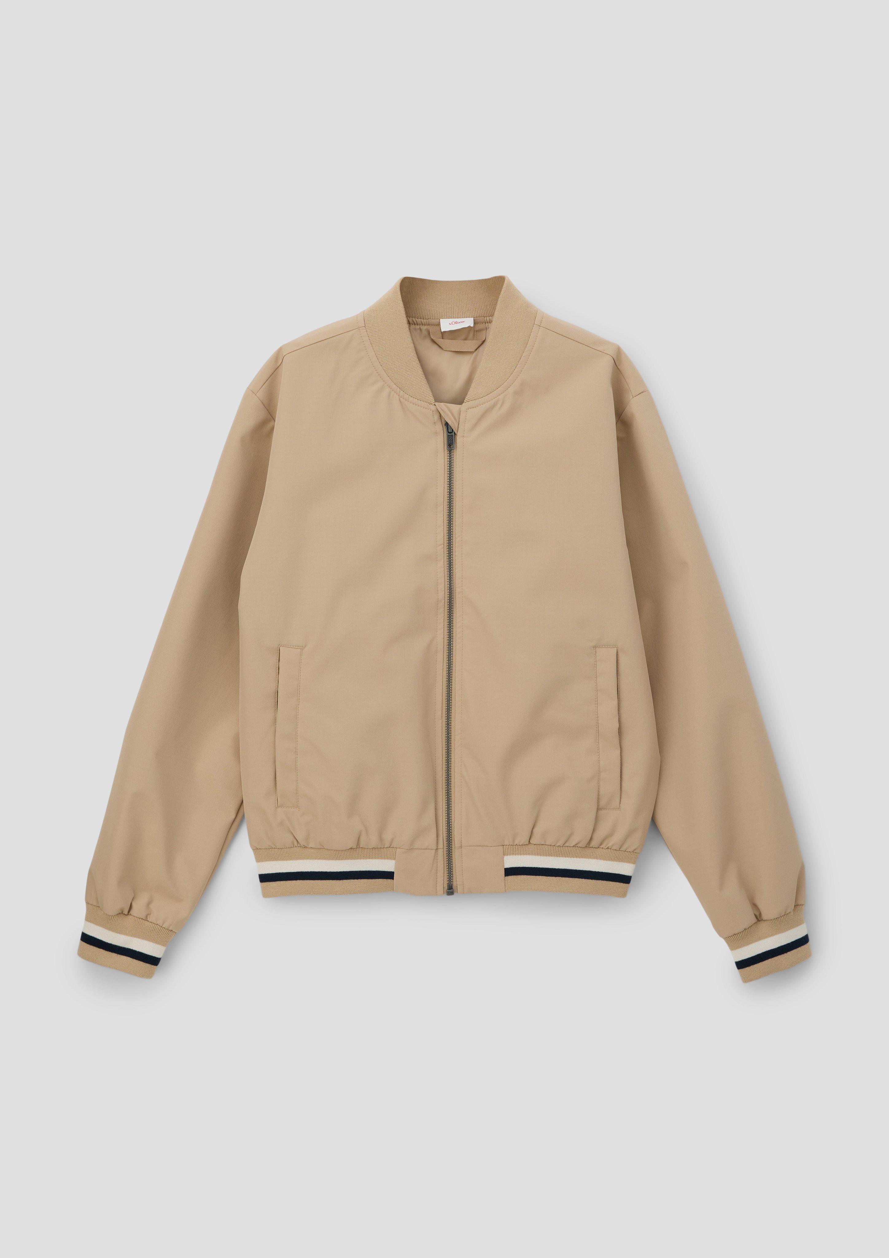 Leicht gefütterter Blouson mit Streifen-Details  2140107-8195