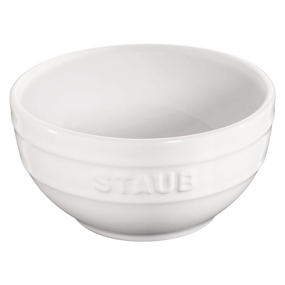 Schüssel 14 cm, Keramik, Reinweiß